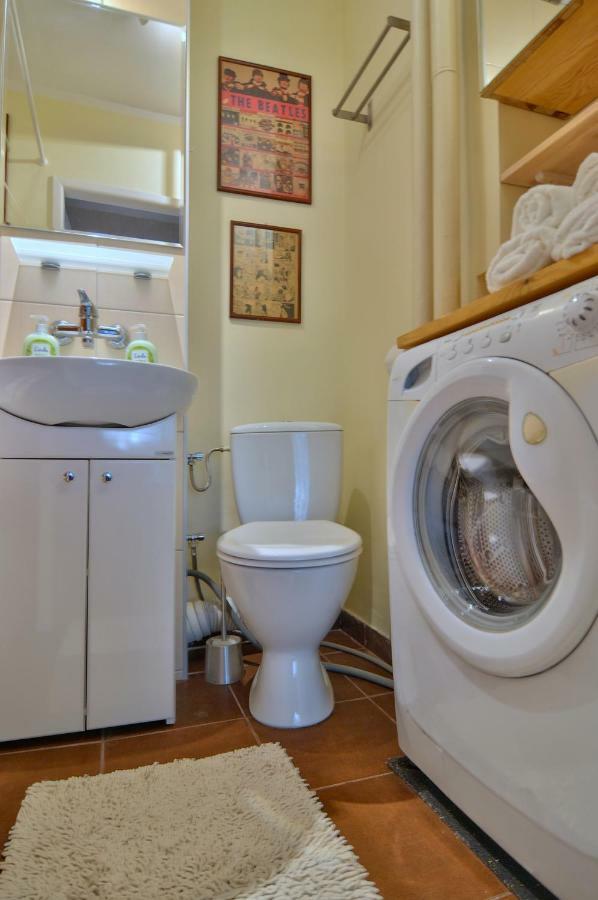 ורשה Sloneczny Apartament Grzybowska מראה חיצוני תמונה